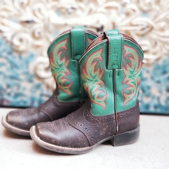 Justin Boots Other - ⭐HOST PICK⭐Justin kids leather boots